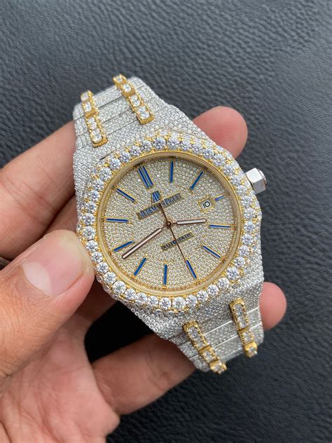 buy fake ice watch|moissanite iced out watches.